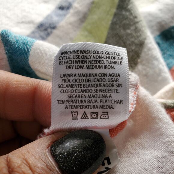 Time & Tru Short Sleeve Linen Cotton Blend Top Bundle M - Picture 14 of 14